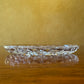 Crystal Gravy Boat Saucer 