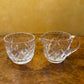 Crystal Milk Jug & Sugar Bowl 