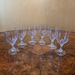 Crystal Port Glasses Set Of Seven