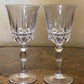 Crystal Port Sherry Glasses Pair