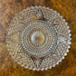Vintage Crystal Round Bowl