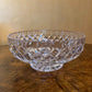 Vintage Crystal Set Of Four Bowls