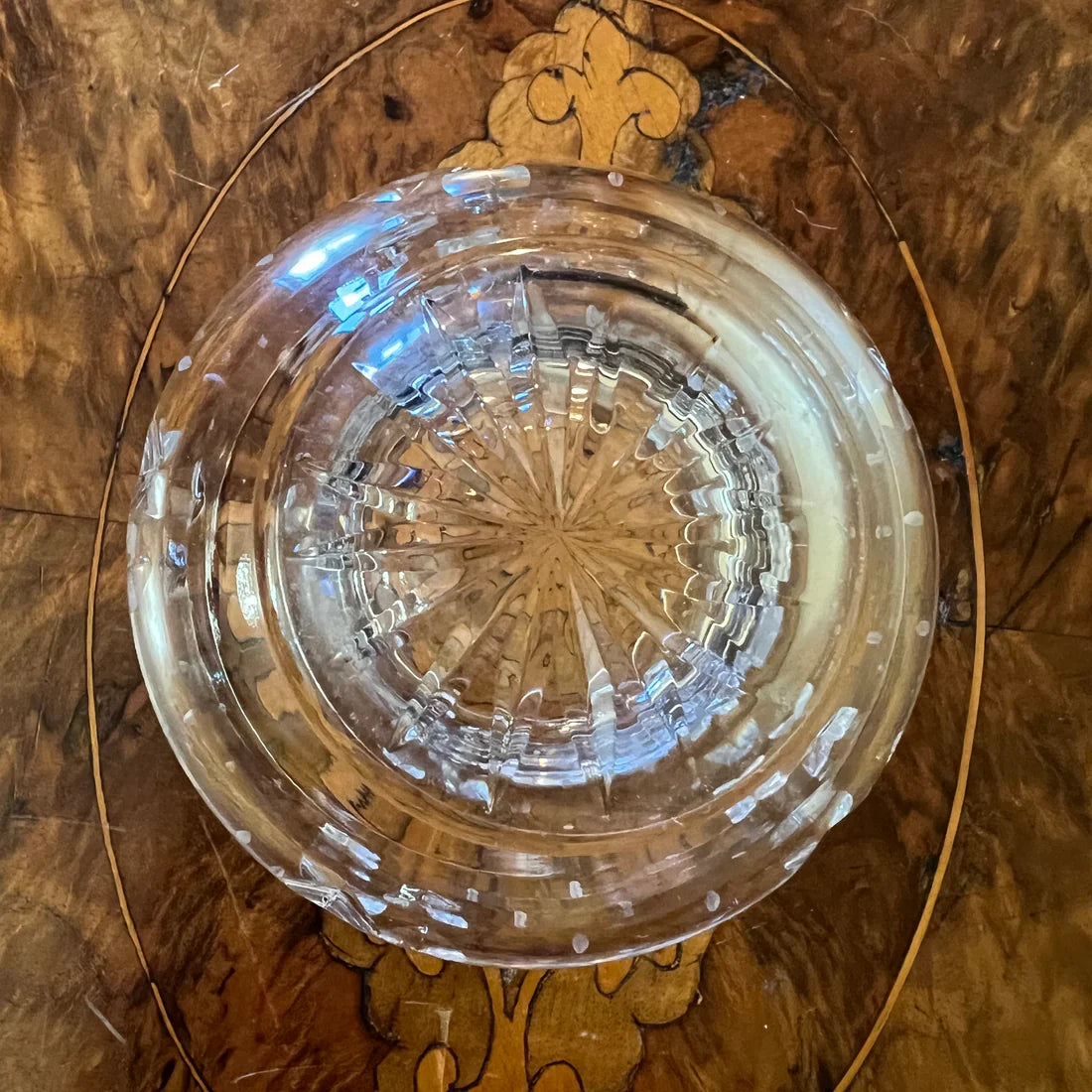 Vintage Crystal Small Bowl