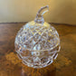 Vintage Crystal Sugar Bowl