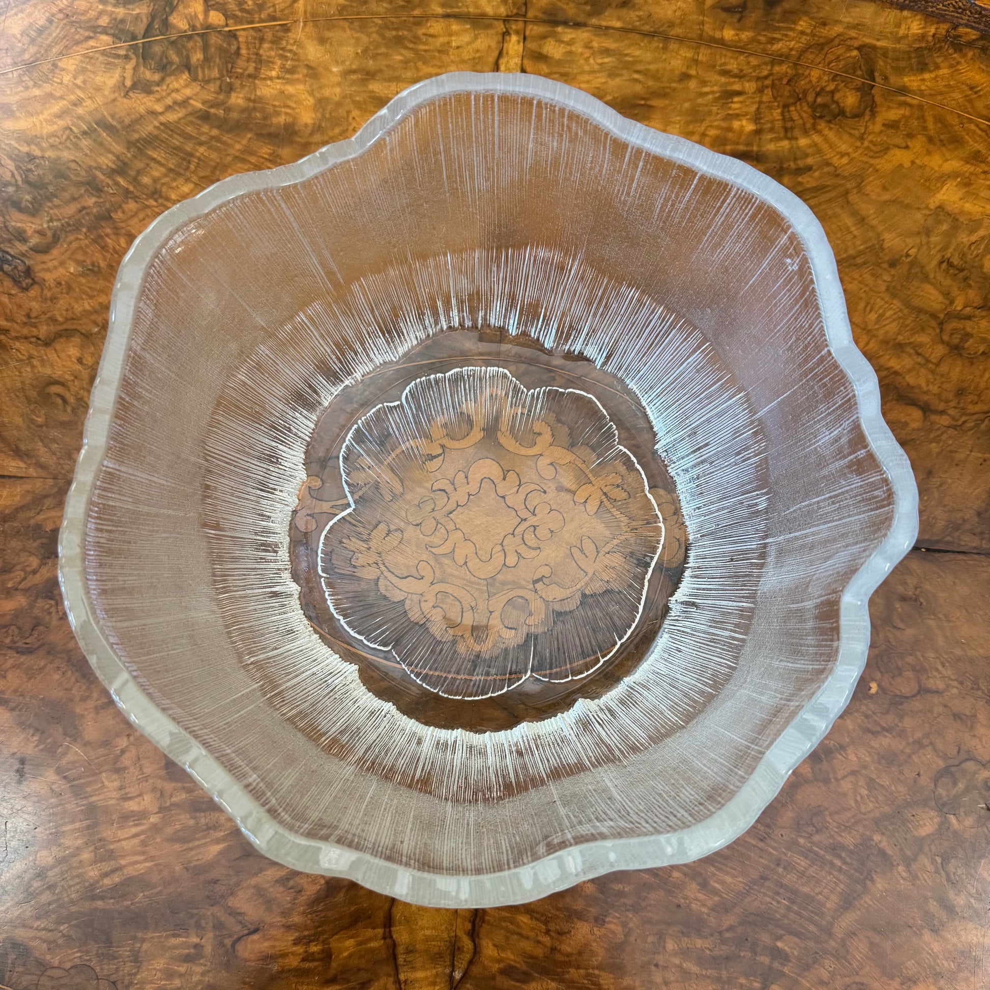 Crystal Textured Bowl 