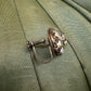 Cubic Zirconia Screw On Earring