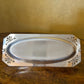 Vintage Renown Cut-Out Detail Silver Plated Tray
