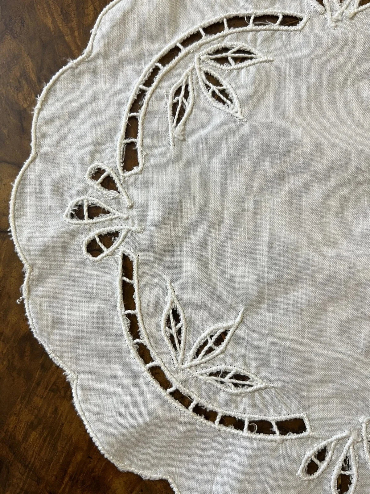 Vintage Cutout Cotton Doily