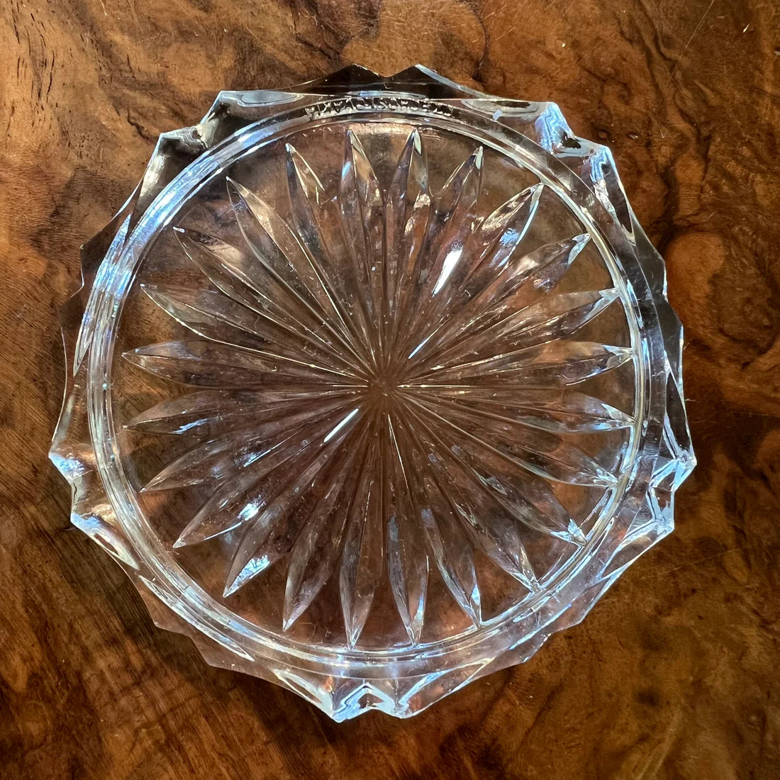 Vintage Czechoslovakia Glass Small Dish