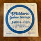 D'Addario Guitar String J4004 .028 Folk Guitar D-4th Silk & Steel Single String