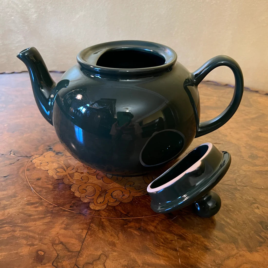 Verdi Malaysian Dark Green Teapot