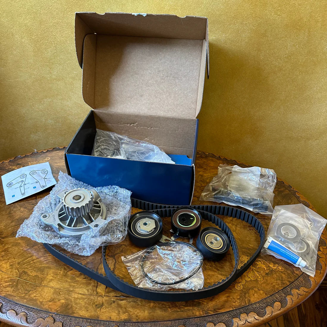 Dayco Timing Belt Kit With Water Pump For Volkswagen Van