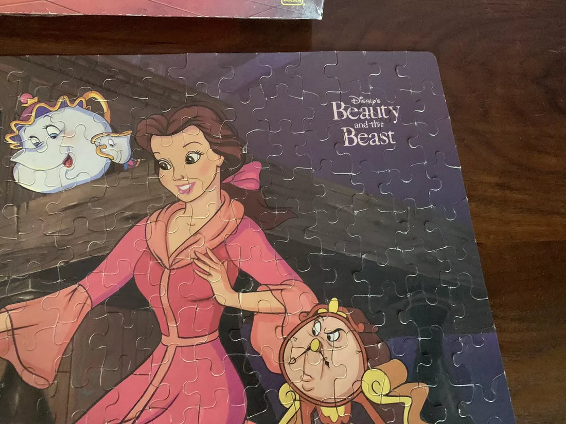 Vintage Beauty And The Beast Puzzle