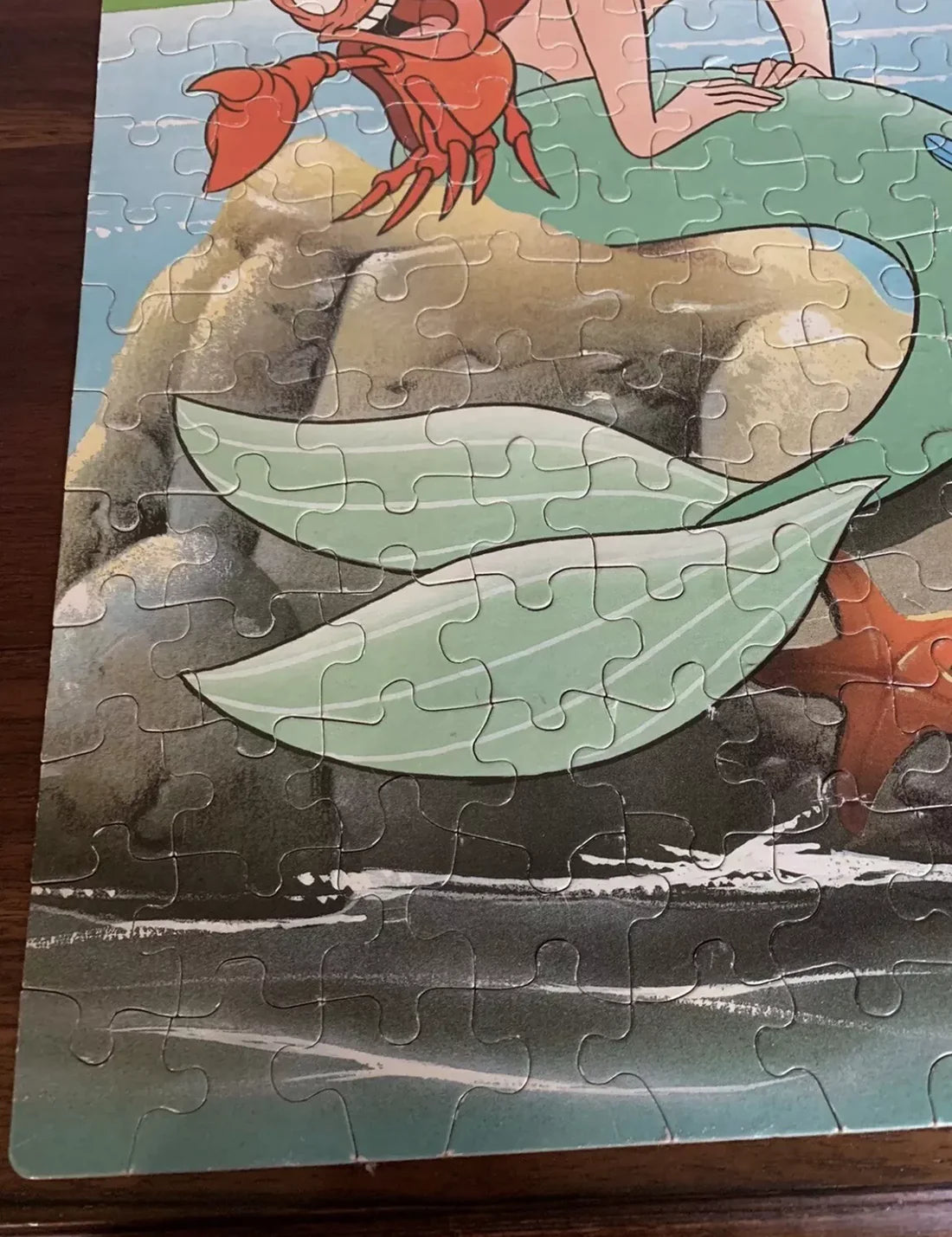 Vintage The Little Mermaid Puzzle