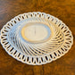 Vintage Porcelain Weave Bowl