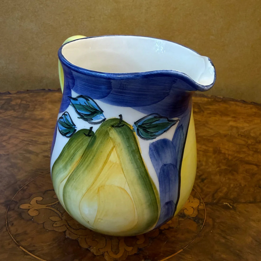Dolce Vida Fruit Print Ceramic Jug