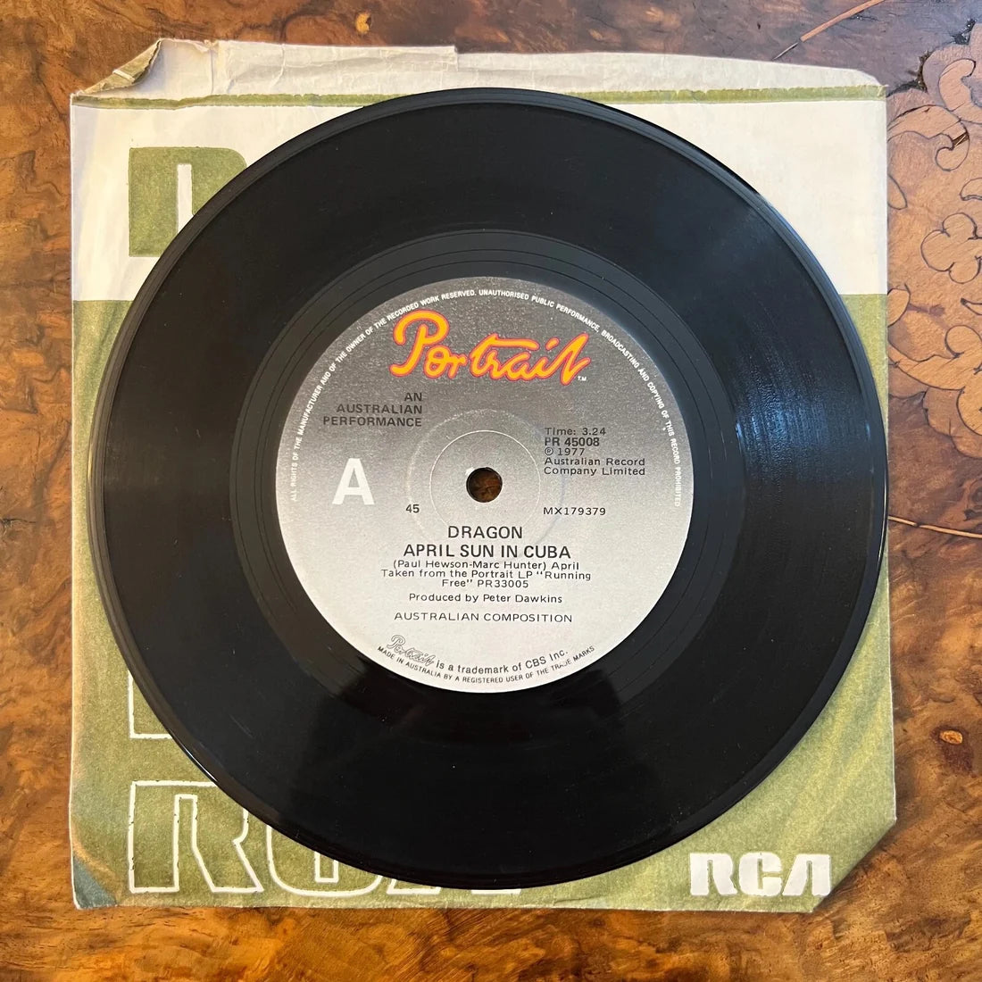 Dr Agony Telephone / Dragon April Sun In Cuba Vinyl Record