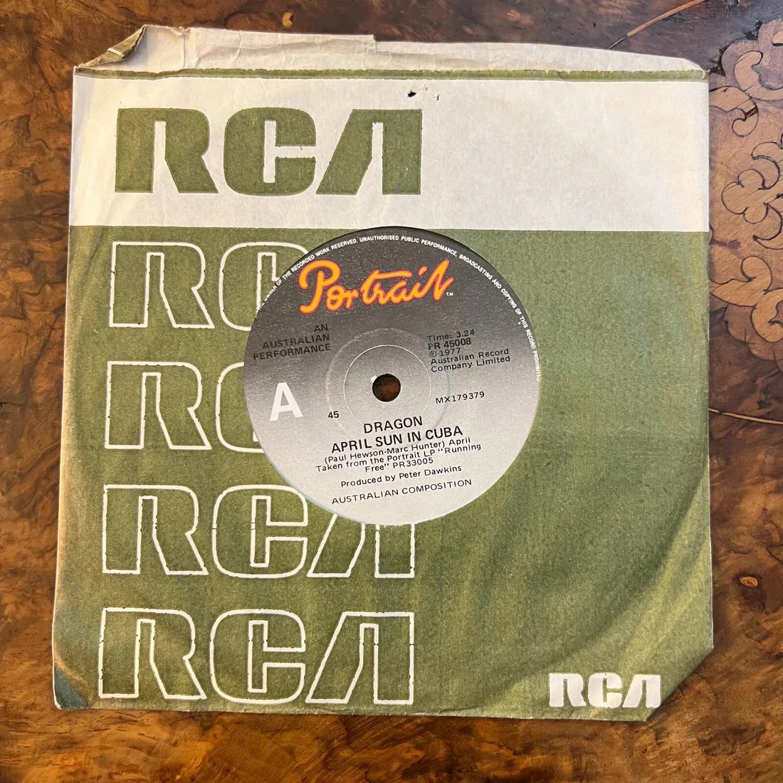 Dr Agony Telephone / Dragon April Sun In Cuba Vinyl Record