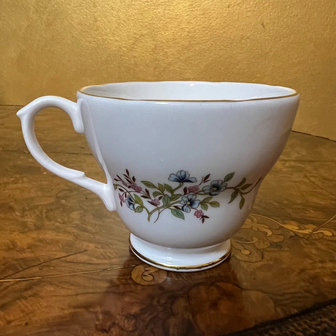 Vintage Duchess Floral Print Tea Cup
