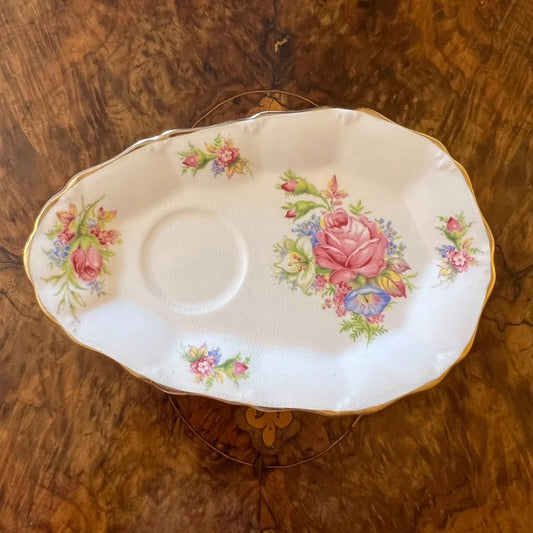 Duchess Floral Print Tennis Plate