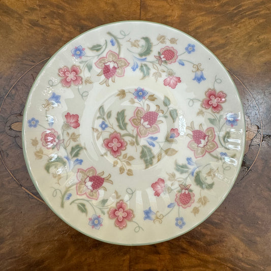 Duchess Jacobean Floral Saucer  