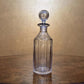 Early 20th Century Crystal Decanters With Silver Plated Holder
