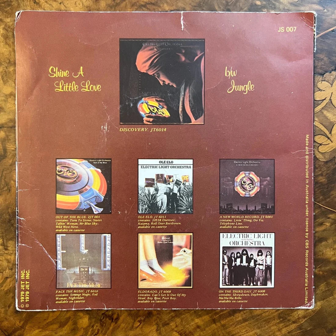 Electric Light Orchestra Shine A Little Love Record