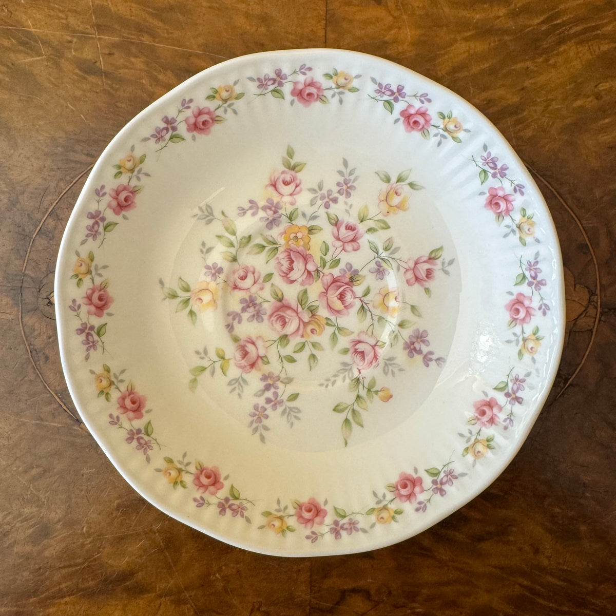 Elizabethan Cotswolds Floral Print Saucer 