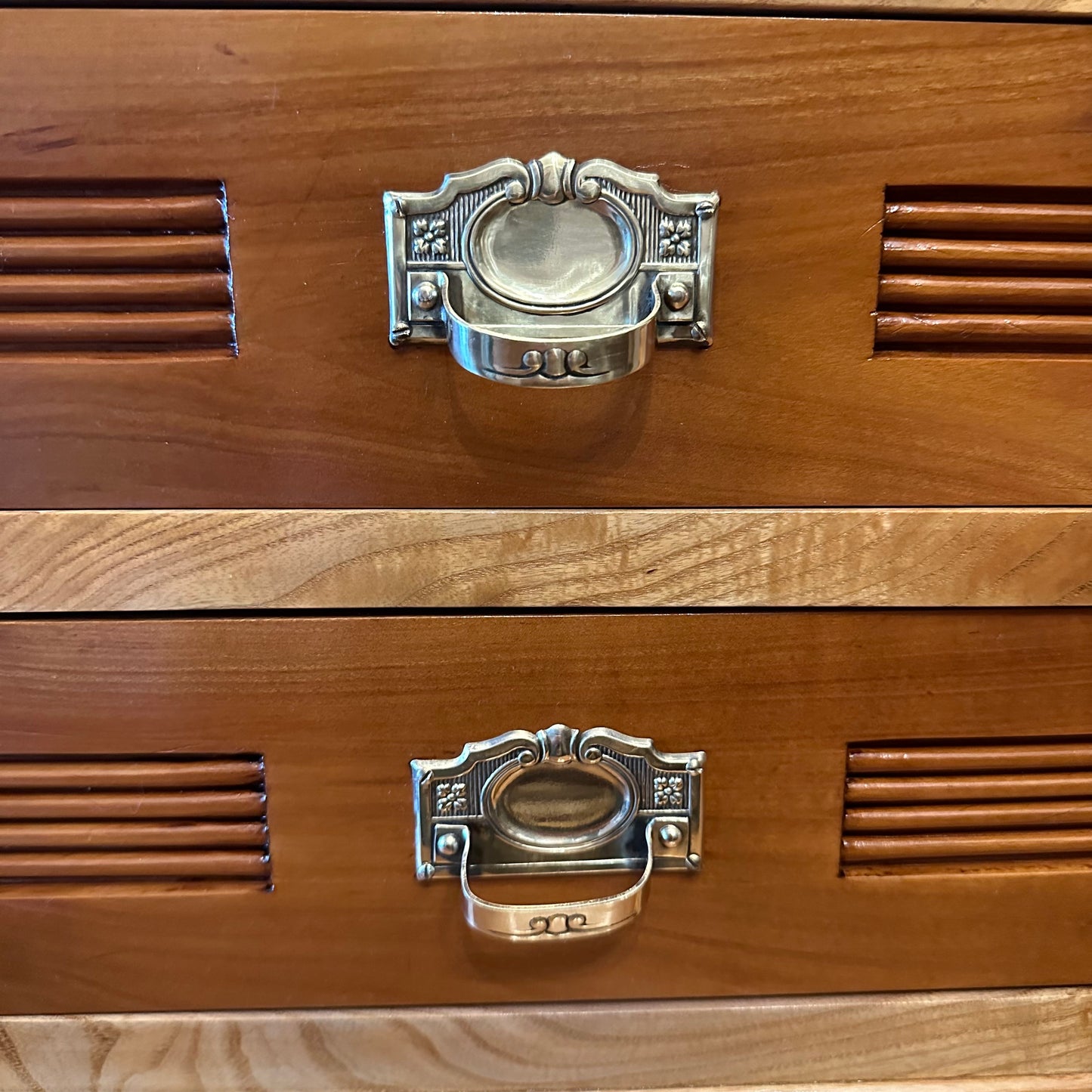 Elm Mirror Sideboard 