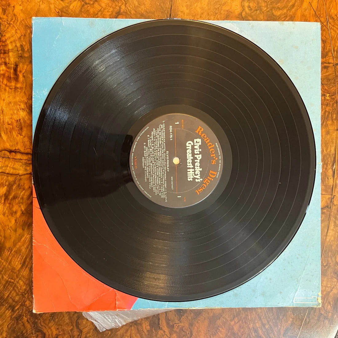 Elvis Presley Greatest Hits Vinyl Record