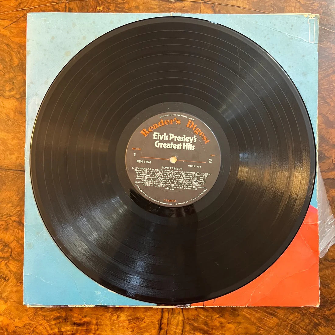Elvis Presley Greatest Hits Vinyl Record