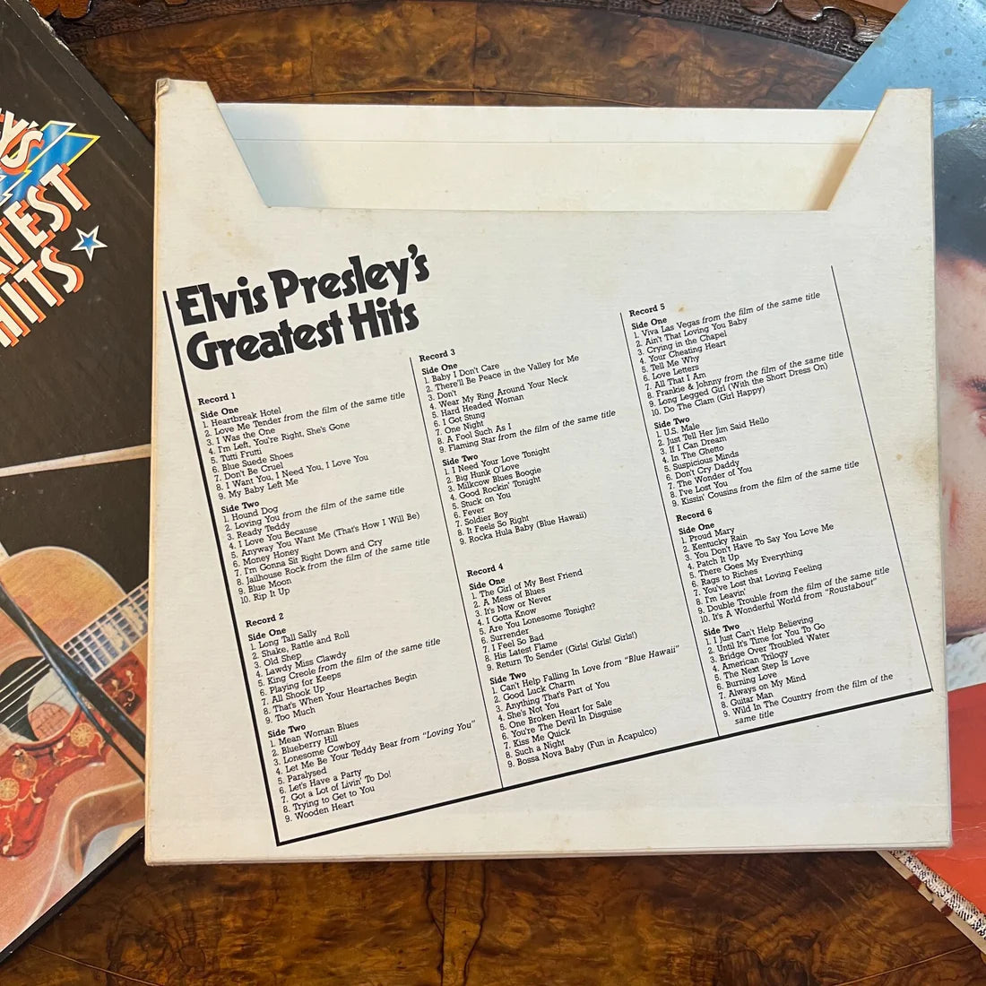 Elvis Presley Greatest Hits Vinyl Record