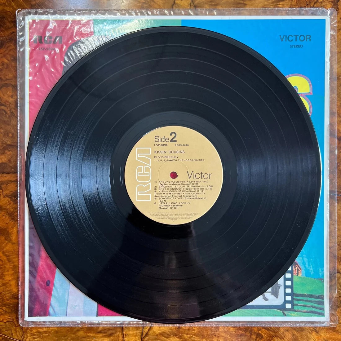 Elvis Presley Kissin' Cousins Vinyl Record