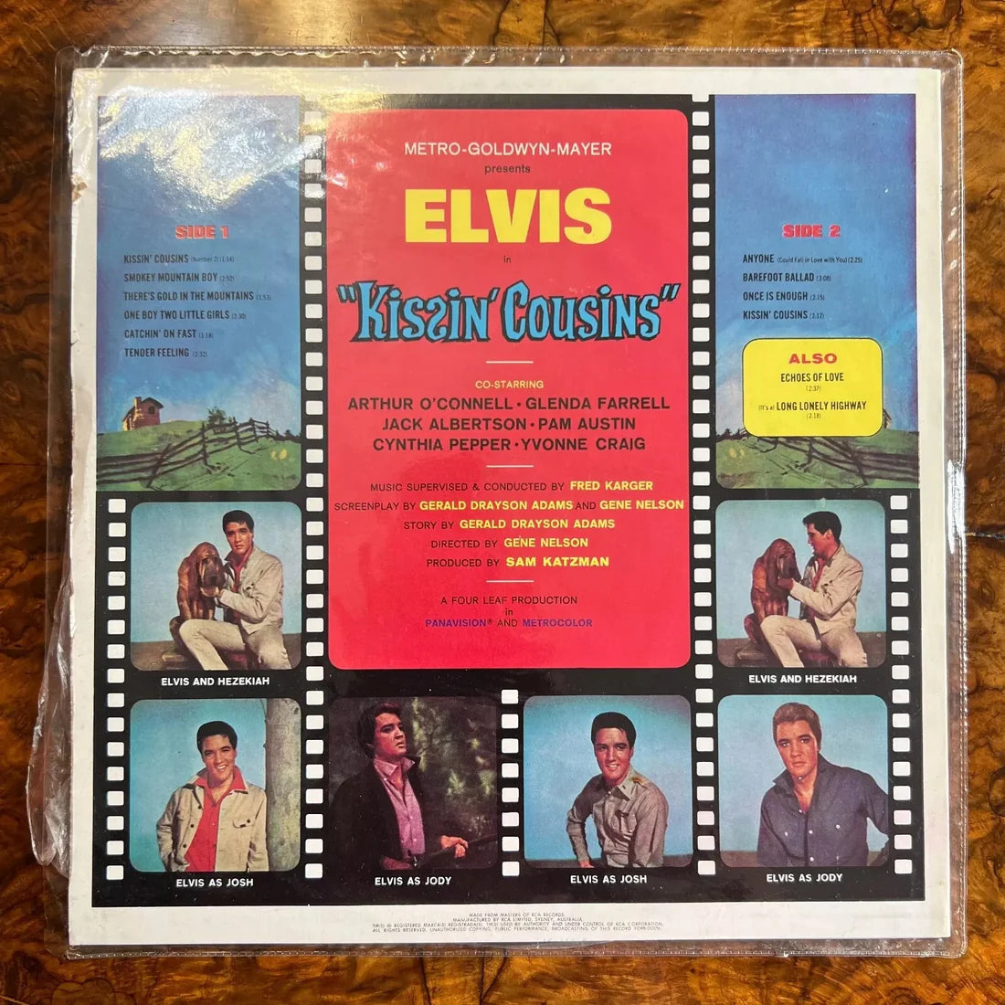 Elvis Presley Kissin' Cousins Vinyl Record