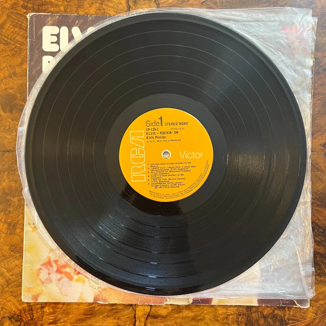 Elvis Presley Rock N On Record