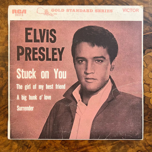 Elvis Presley Stuck On You Record