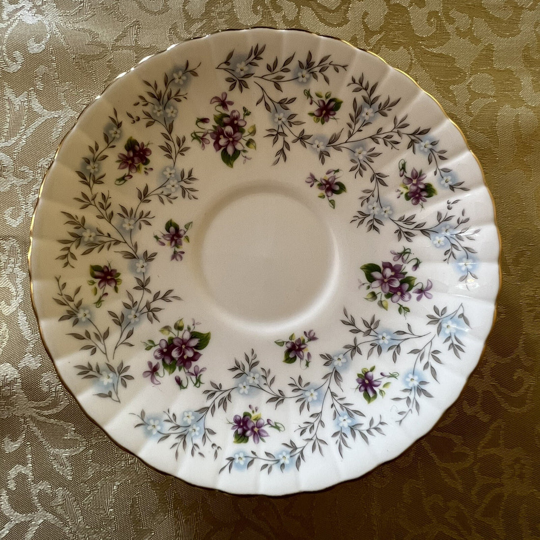Enchanting Royal Staffordshire Tea Cup Trio Set