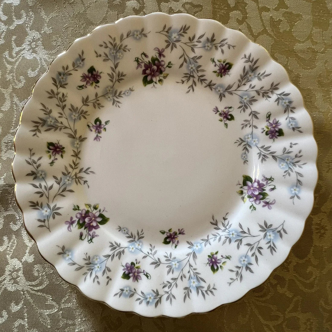 Enchanting Royal Staffordshire Tea Cup Trio Set