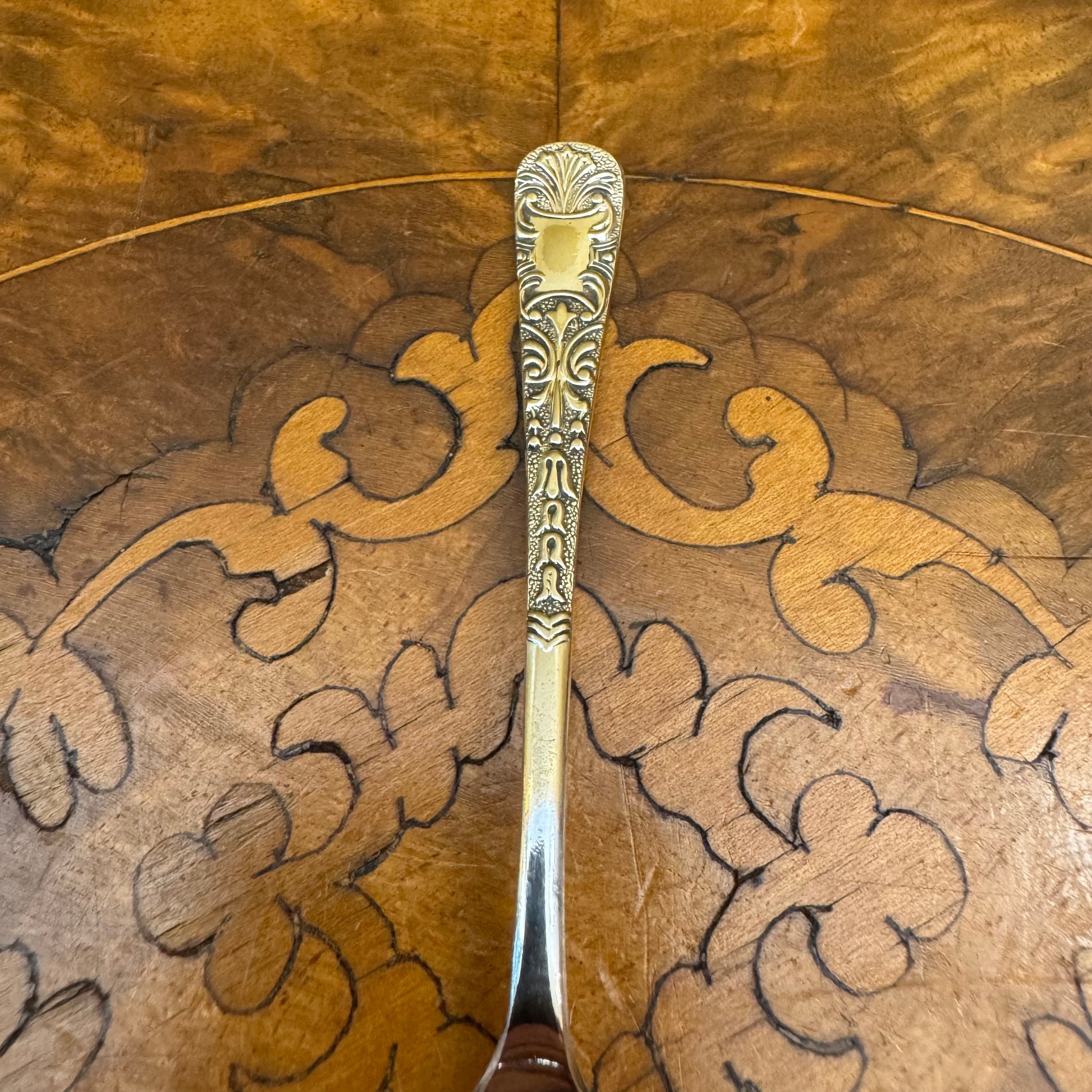 English Sheffield Silver Plated Tea Spoon