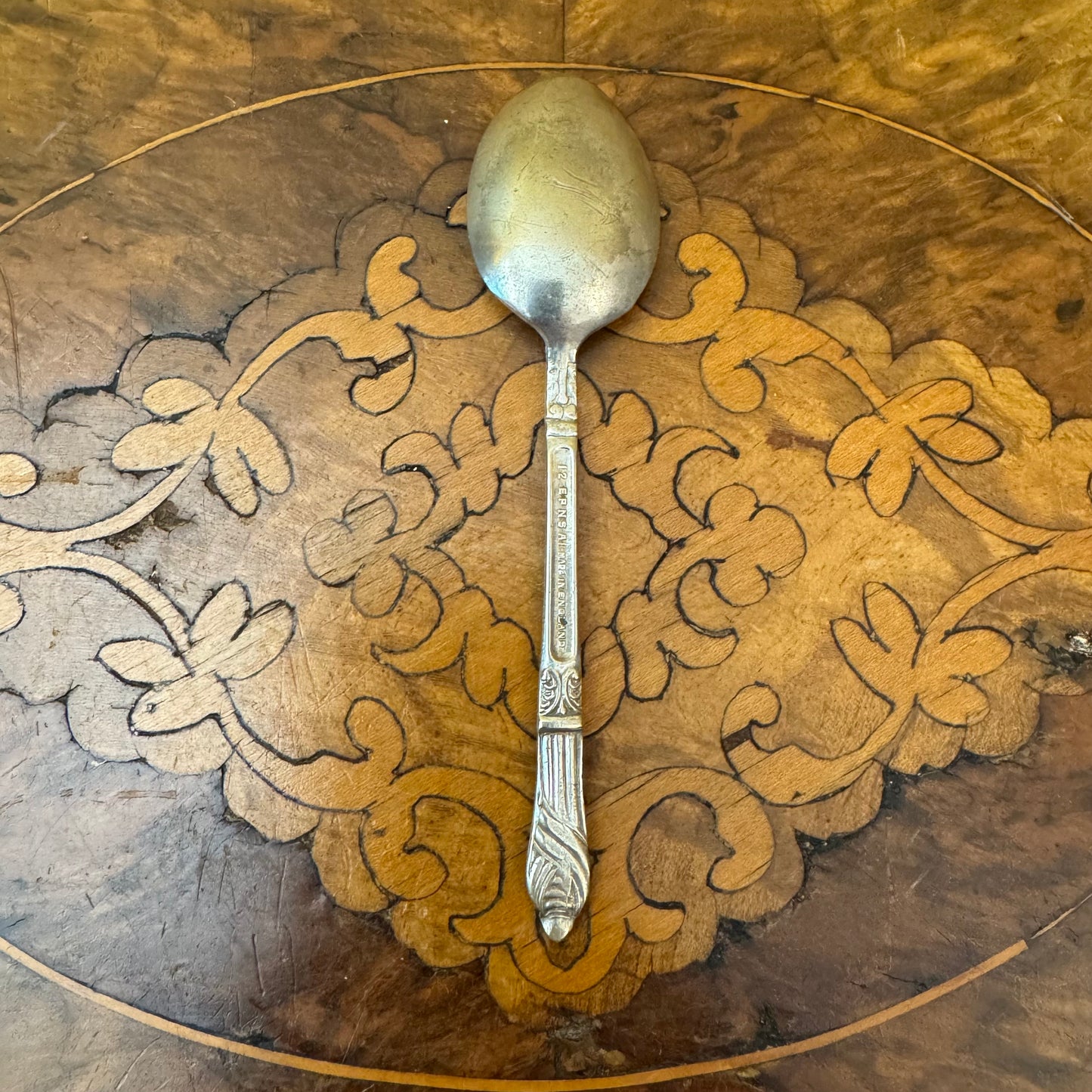English Silver Plate Apostle Tea Spoon
