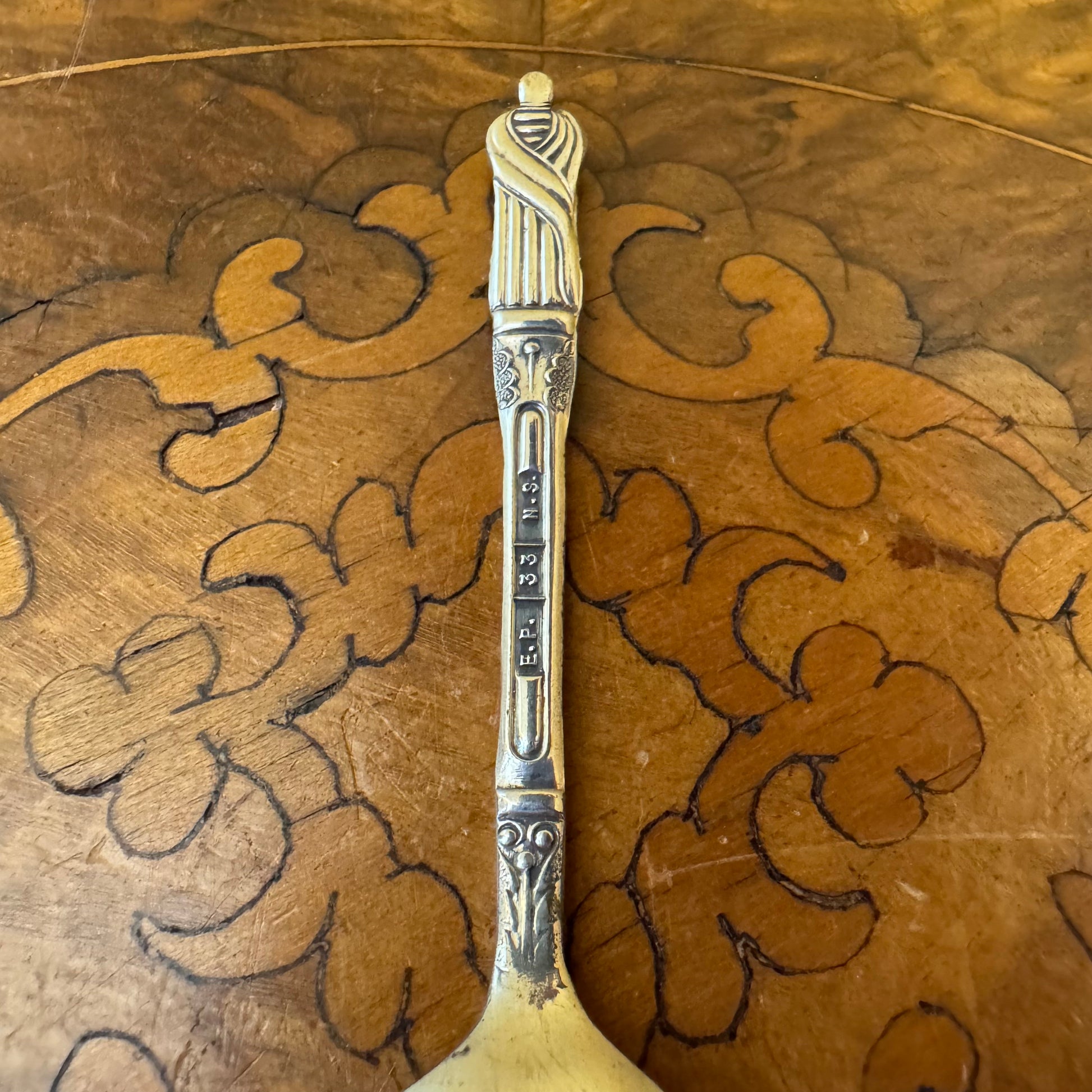 English Silver Plate Apostle Tea Spoons 