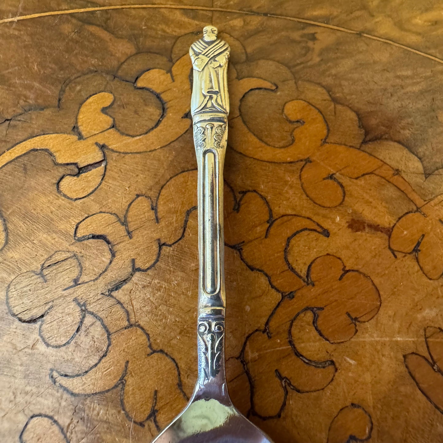English Silver Plate Apostle Tea Spoons Set 