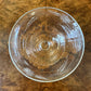 Etched Crystal Dessert Bowl