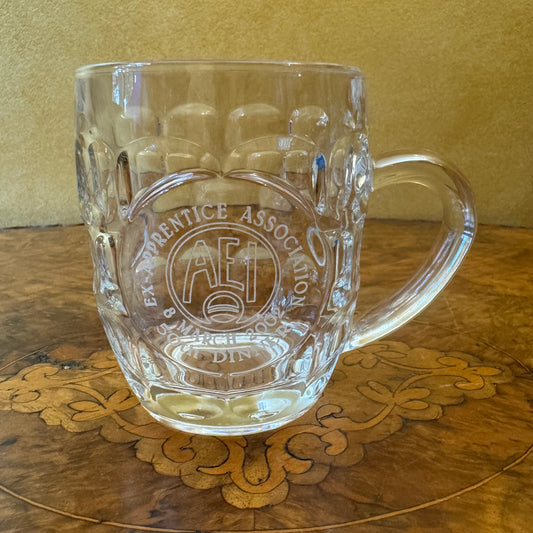 Ex-Apprentice Association 8 March 2002 50th Dinner Dimple Beer Mug 