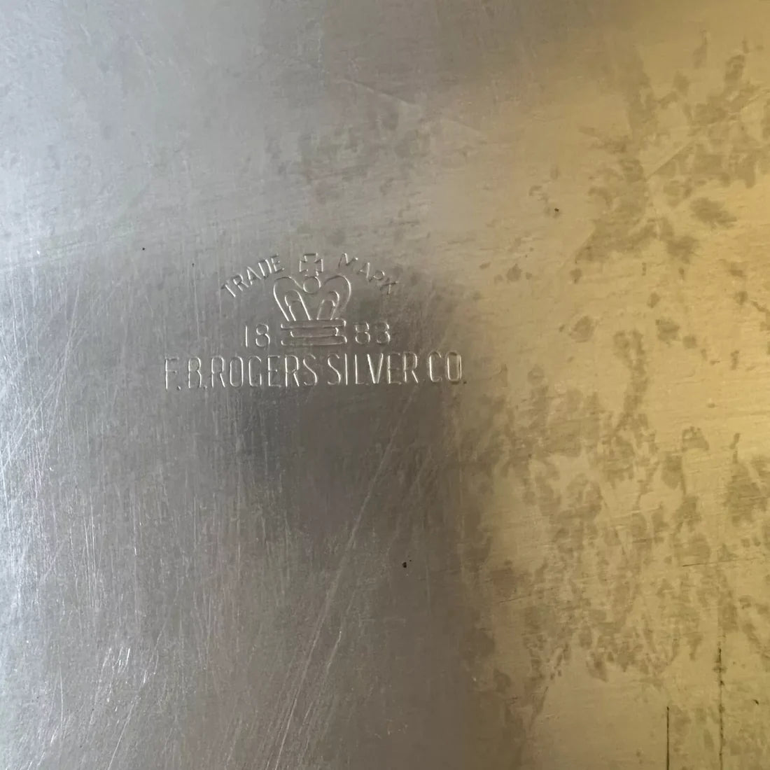 FB Rogers Silver Company Tray