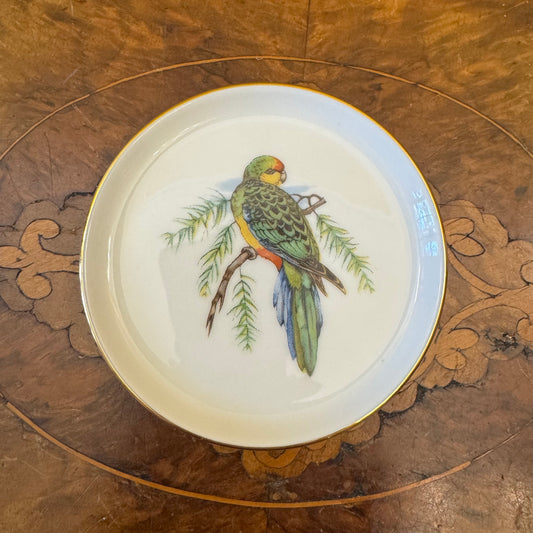 Fürstenberg Bird Print Small Dish Coaster 