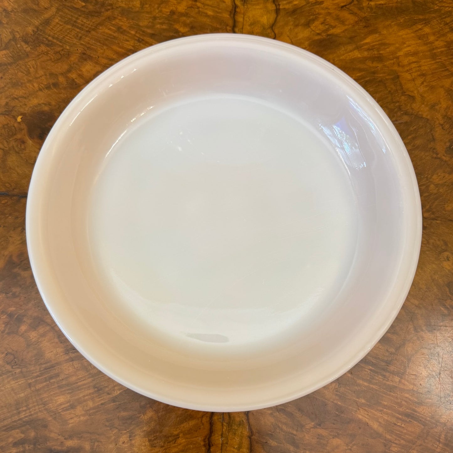 Fire King Peach Lusterware Pie Plate
