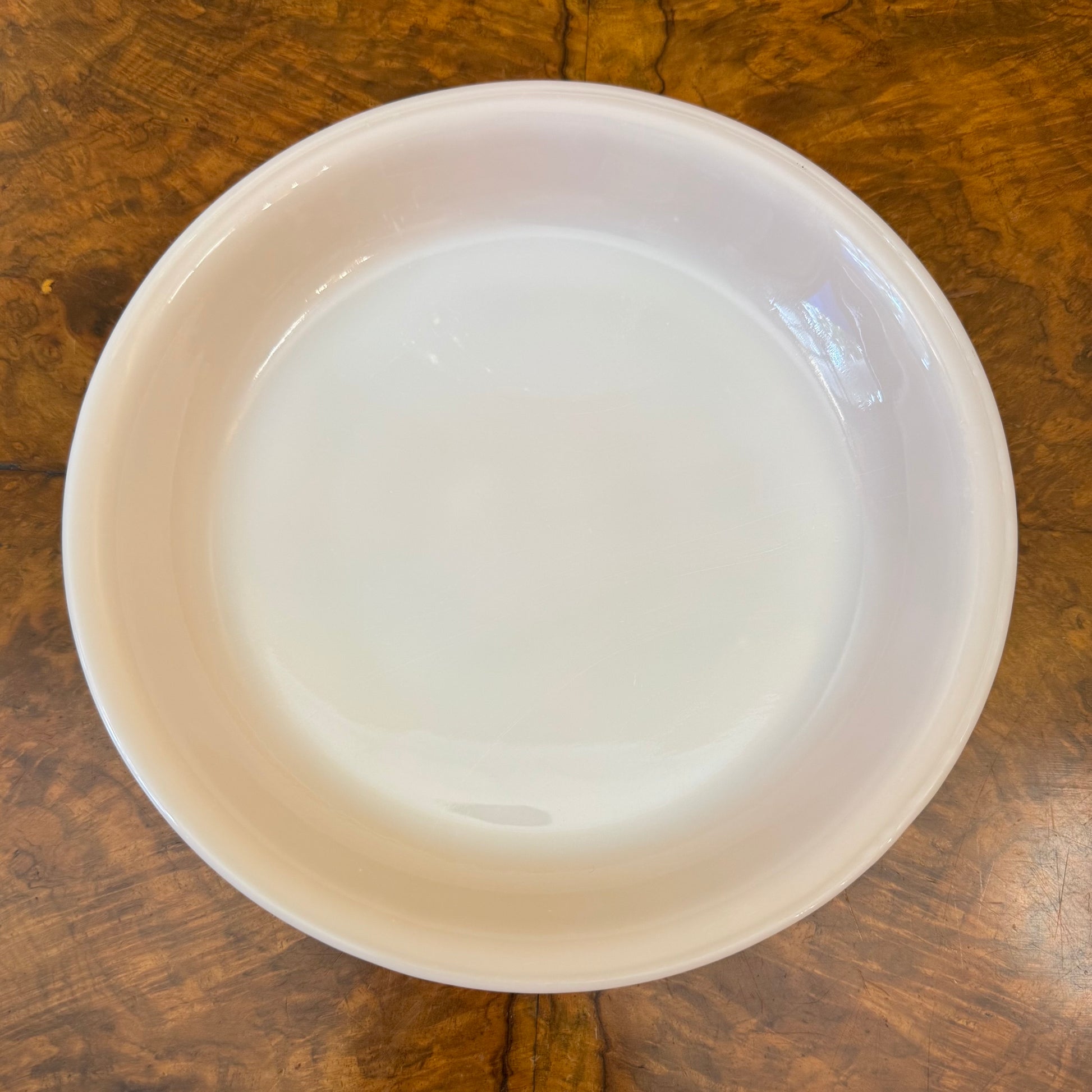 Fire King Peach Lusterware Pie Plate