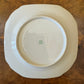 Floral Border Square Side Plate 