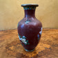 Floral Cloisonne Vase